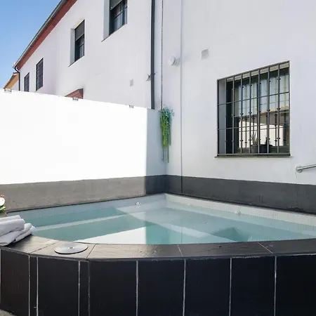 Casa Mia Jacuzzi Exterior Semesterbostad Ronda