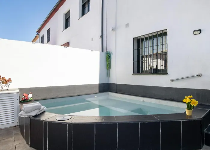 Casa Mia Jacuzzi Exterior בית נופש רונדה